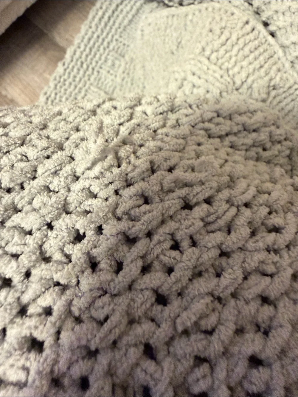 Pottery Barn Cable Knit Throw Blanket